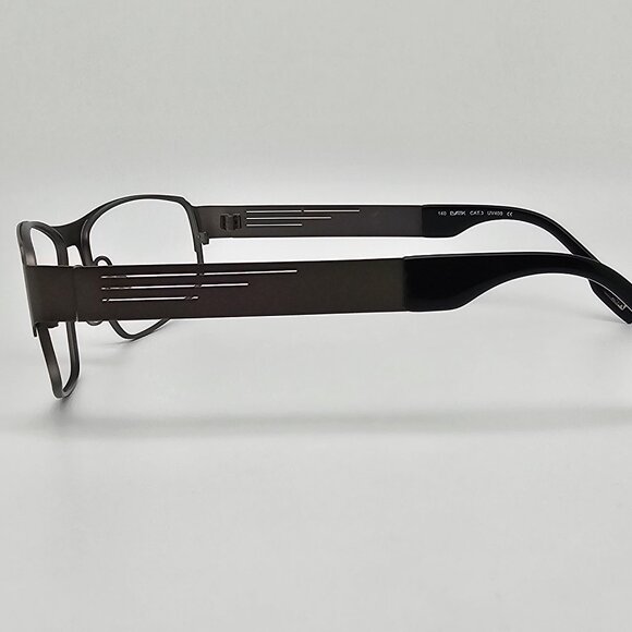 Evatik 1017 Col. 102 Gunmetal Sunglasses FRAME ONLY 60-17-140 - Picture 3 of 13